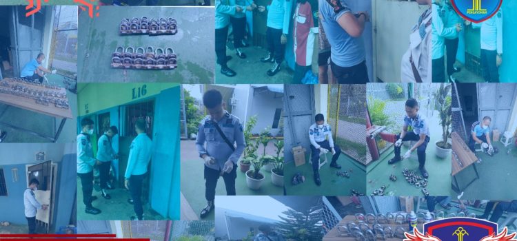 PERKUAT PENGAMANAN, LAPAS KELAS I MEDAN KEMENKUMHAM SUMUT LAKUKAN PEMELIHARAAN DAN PENGGANTIAN GEMBOK KAMAR-KAMAR HUNIAN.